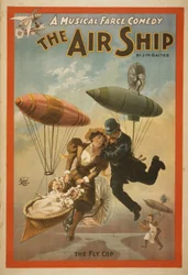Una commedia musicale farsesca, La nave volante di J.M. Gaites, 1899